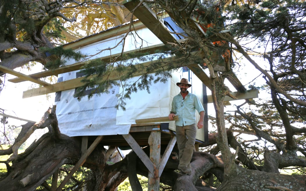 4MFFZQI_Mike_Southern_and_the_tree_hut_he_s_building_JPG.jpeg